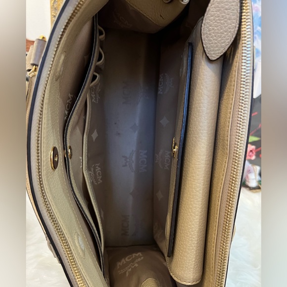 MCM Leather Studded Handbag - Picture 13 of 13